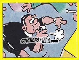 Sticker Cartoon - UK Football 1986-1987 - Panini