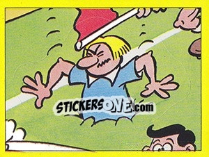 Sticker Cartoon - UK Football 1986-1987 - Panini