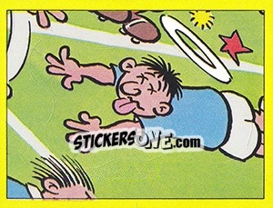 Sticker Cartoon - UK Football 1986-1987 - Panini