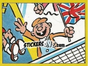 Figurina Cartoon - UK Football 1986-1987 - Panini