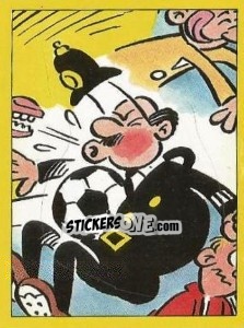 Sticker Cartoon - UK Football 1986-1987 - Panini