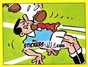 Cromo Cartoon - UK Football 1986-1987 - Panini