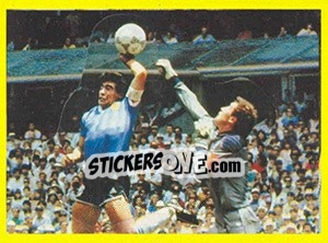 Sticker World Cup Action - UK Football 1986-1987 - Panini