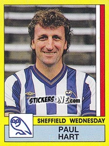 Sticker Paul Hart - UK Football 1986-1987 n. 299 - Panini