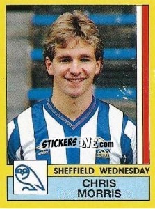 Cromo Chris Morris - UK Football 1986-1987 n. 301 - Panini