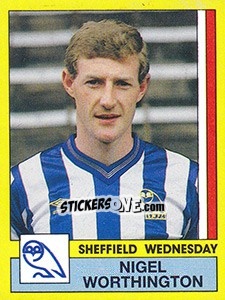 Cromo Nigel Worthington - UK Football 1986-1987 n. 302 - Panini