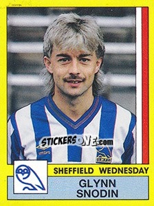Sticker Glynn Snodin - UK Football 1986-1987 n. 305 - Panini