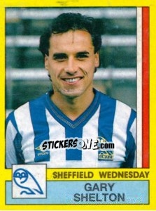 Sticker Gary Shelton - UK Football 1986-1987 - Panini