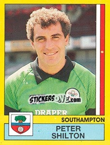 Sticker Peter Shilton - UK Football 1986-1987 - Panini