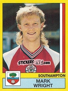 Sticker Mark Wright - UK Football 1986-1987 n. 316 - Panini