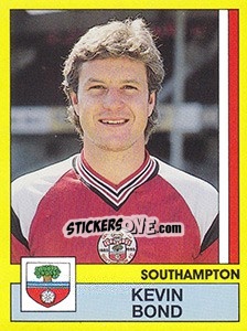 Sticker Kevin Bond - UK Football 1986-1987 - Panini