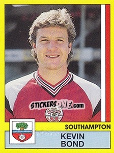 Sticker Kevin Bond - UK Football 1986-1987 n. 317 - Panini