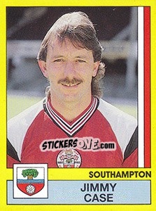 Sticker Jimmy Case - UK Football 1986-1987 n. 318 - Panini