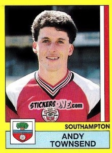 Figurina Andy Townsend - UK Football 1986-1987 - Panini