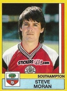 Figurina Steve Moran - UK Football 1986-1987 n. 323 - Panini