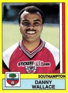 Sticker Danny Wallace - UK Football 1986-1987 n. 324 - Panini