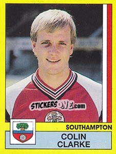 Sticker Colin Clarke - UK Football 1986-1987 - Panini
