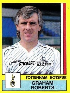 Sticker Graham Roberts - UK Football 1986-1987 - Panini