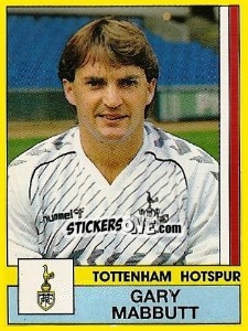 Sticker Gary Mabbutt - UK Football 1986-1987 n. 338 - Panini