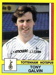 Sticker Tony Galvin - UK Football 1986-1987 n. 339 - Panini