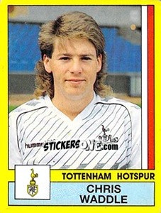 Sticker Chris Waddle - UK Football 1986-1987 n. 341 - Panini