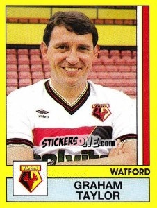 Sticker Graham Taylor - UK Football 1986-1987 n. 344 - Panini