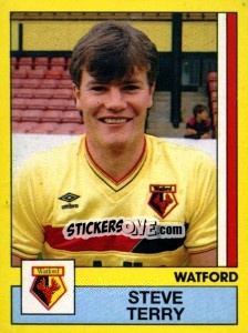 Figurina Steve Terry - UK Football 1986-1987 n. 347 - Panini