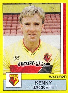Figurina Kenny Jackett - UK Football 1986-1987 n. 353 - Panini