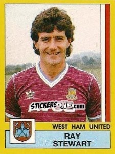 Sticker Ray Stewart - UK Football 1986-1987 n. 362 - Panini