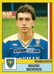 Sticker Mark Morris - UK Football 1986-1987 n. 381 - Panini