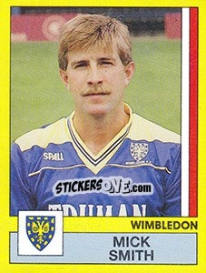 Sticker Mick Smith - UK Football 1986-1987 - Panini