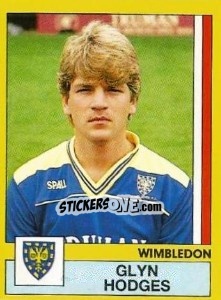 Sticker Glyn Hodges - UK Football 1986-1987 - Panini