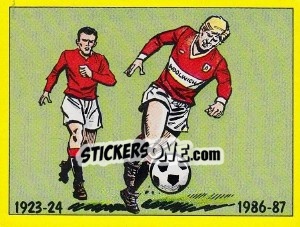 Sticker Charlton Athletic - UK Football 1986-1987 - Panini