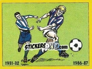 Sticker Coventry - UK Football 1986-1987 - Panini