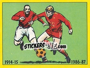 Sticker Liverpool - UK Football 1986-1987 n. 398 - Panini