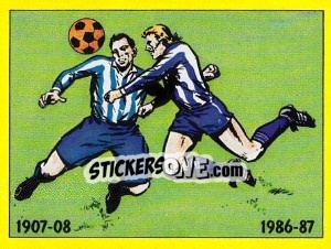 Figurina Sheffield Wednesday - UK Football 1986-1987 - Panini