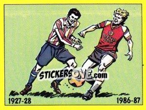 Figurina Southampton - UK Football 1986-1987 - Panini