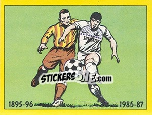 Sticker Tottenham Hotspur - UK Football 1986-1987 - Panini