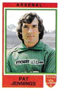 Sticker Pat Jennings - UK Football 1984-1985 n. 9 - Panini