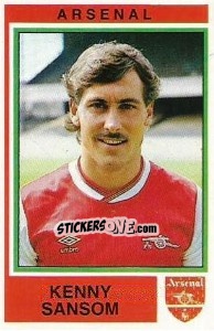 Sticker Kenny Sansom - UK Football 1984-1985 - Panini