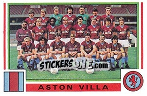 Sticker Team Photo - UK Football 1984-1985 - Panini