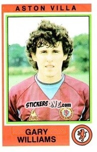 Cromo Gary Williams - UK Football 1984-1985 n. 26 - Panini