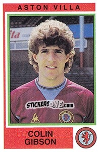 Sticker Colin Gibson - UK Football 1984-1985 - Panini