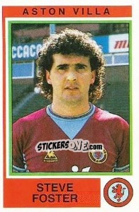 Sticker Steve Foster - UK Football 1984-1985 n. 29 - Panini