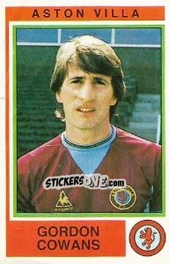 Cromo Gordon Cowans - UK Football 1984-1985 - Panini