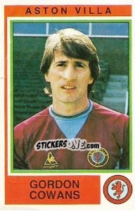 Figurina Gordon Cowans - UK Football 1984-1985 n. 32 - Panini