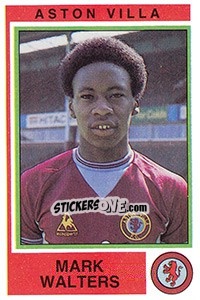 Cromo Mark Walters - UK Football 1984-1985 - Panini