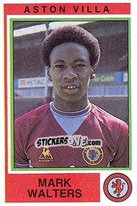 Cromo Mark Walters - UK Football 1984-1985 n. 35 - Panini