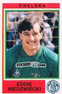 Cromo Eddie Niedzwiecki - UK Football 1984-1985 - Panini