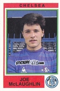 Cromo Joe McLaughlin - UK Football 1984-1985 - Panini